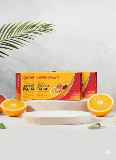Golden Pearl Urgent Facial 100g - Fruity Lightening Original