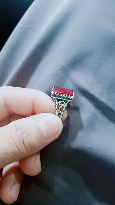 italian silver ring