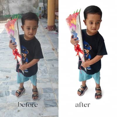 Professional Photo Background Removal - 1 Hour Delivery