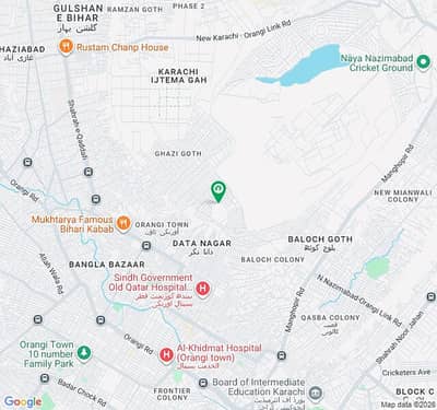 Naya Nazimabad 148SQ yd extra land plots for sale