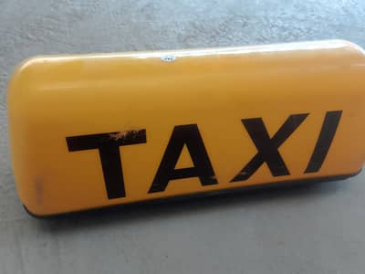 taxi sign