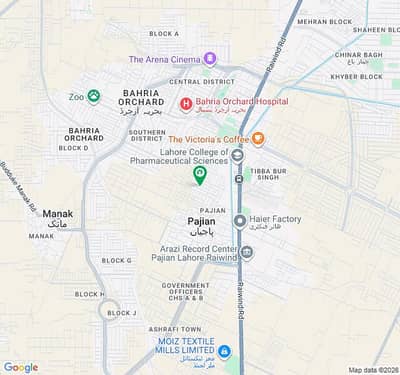 5 Marla Residential Plot For Sale In East Extension, Bahria Orchard