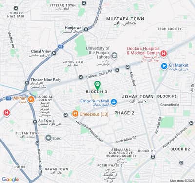Johar Town Phase 2 - Block H3 Lower Portion Sized 1 Kanal Is Available