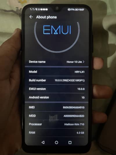 Honor 10 Lite