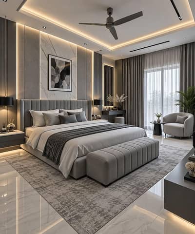 Molding walls, Media walls, Bedroom Decor
