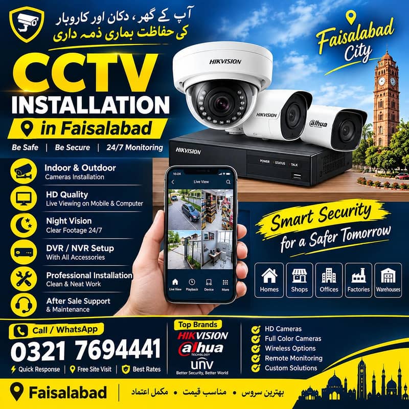 CCTV Camera Installation 0