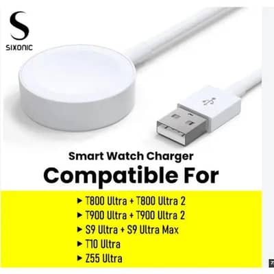 USB Smartwatch Charger Cable | Wireless Charging