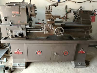 Lath machine for sale 5Ft  (Mughal star) contact : 03460334402