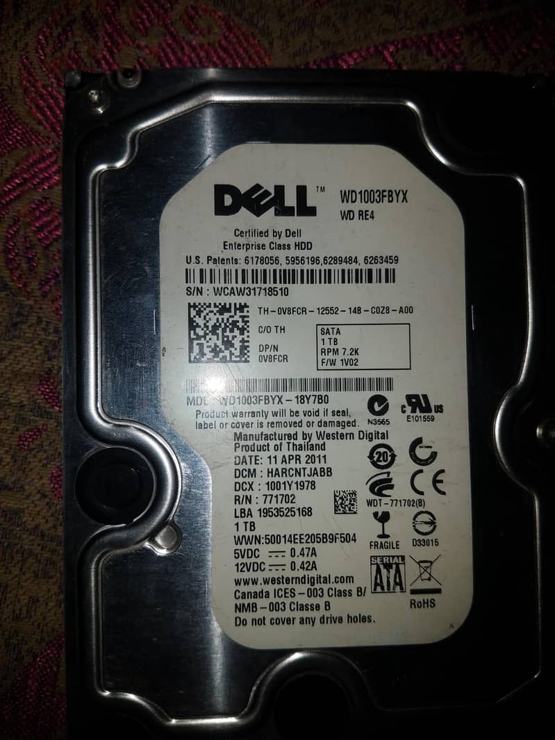 hard disk 0