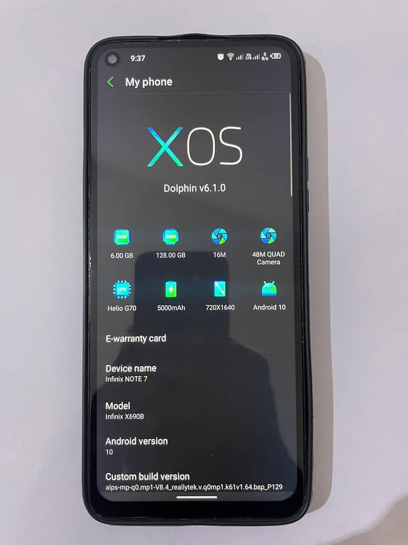 Infinix note 7 5