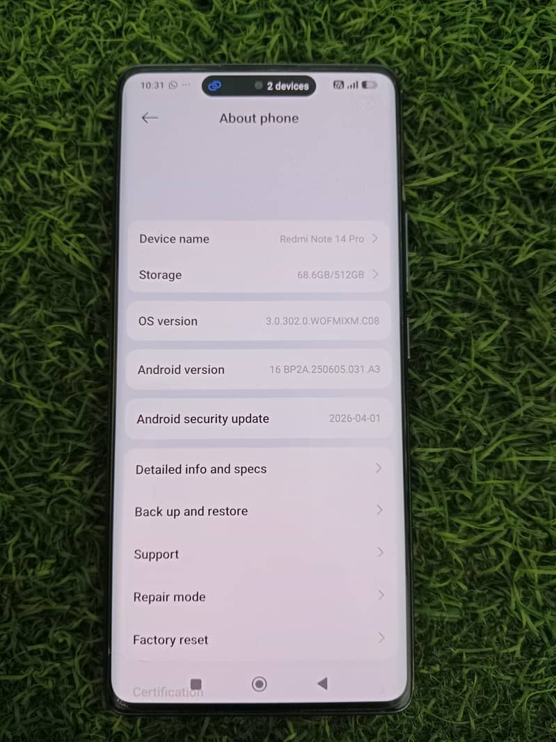 Redmi note 14 pro 3