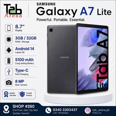 Samsung Galaxy Tab Active 3 | 4GB/64GB | Tab A7 Lite 3GB/32GB | Tablet