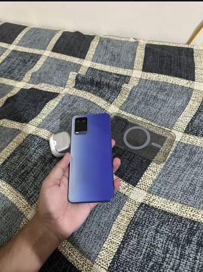 vivo y21 sale 4+64 lush condition 10/10 only mobile