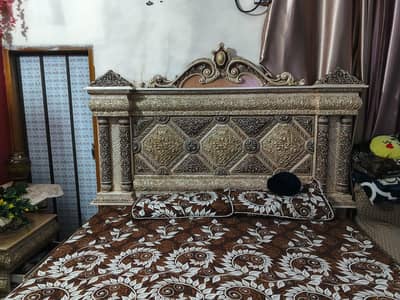 King Size Double Bed Slightly use