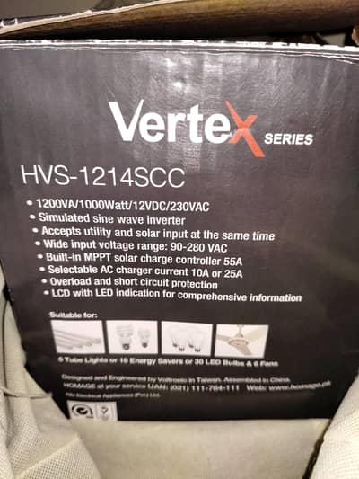 Homeage UPS Inverter Vertex HVS 1214SCC