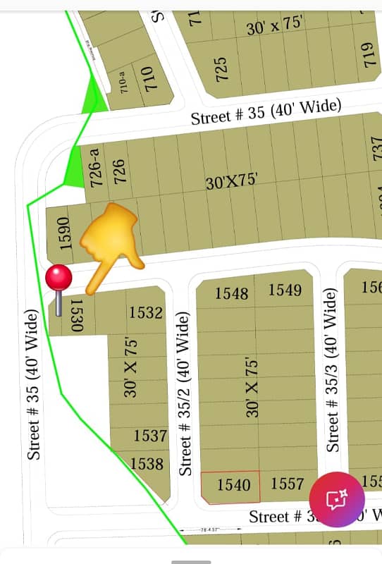 Back Open Extra Land End Corner Plot 0