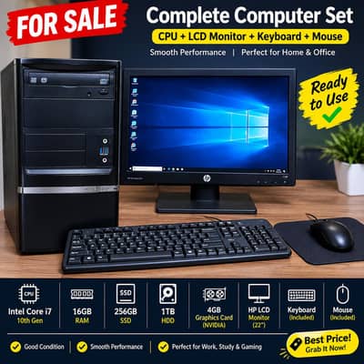 HP Computer desktop All in one