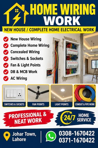 AC Technician & Electrician/ Home Wiring/ All Electronics Repair
