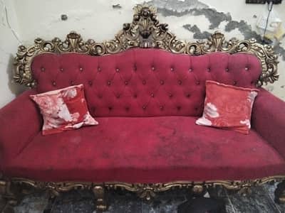 sofa set fiber and chinot argent sale