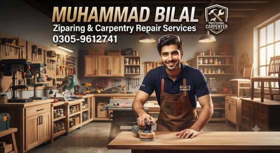 Expert Carpenter & Furniture Repair Services in Multan