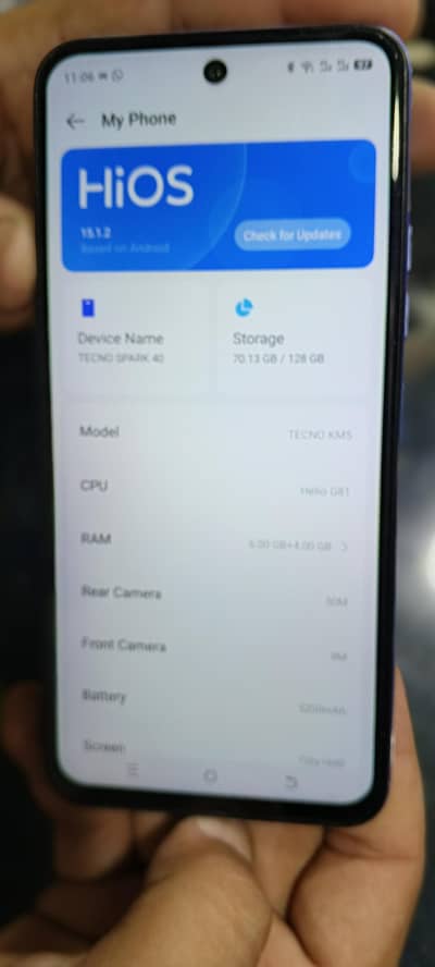 Tecno spark 40