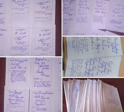 Handwriting Assignment, Typing And Data Entry job Available