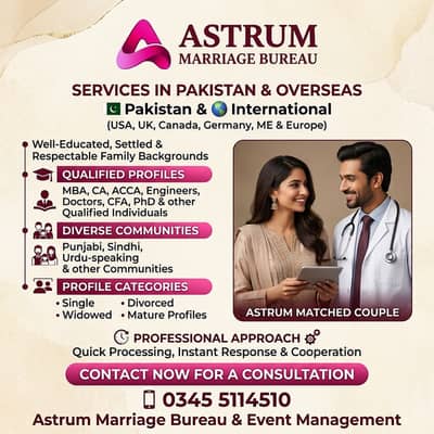 Best Marriage Bureau Pakistan | Rishta Service for Educated Families