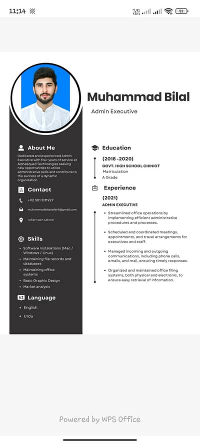 Need job