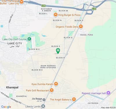 Khayaban-E-Amin - Block R Residential Plot For Sale Sized 5 Marla