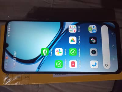 Realme C63 box cable just best battery 6+128gb shamsabad. rwp