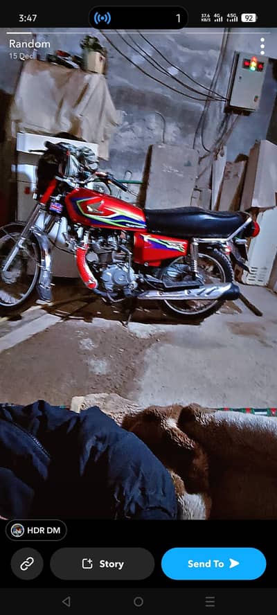 am selling my Honda 125 model 2017B