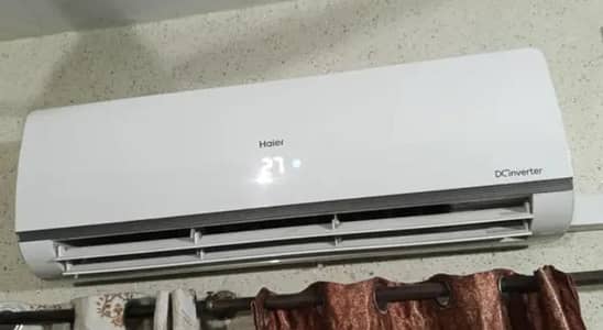 Haier 1.5ton DC inverter original condition original gass