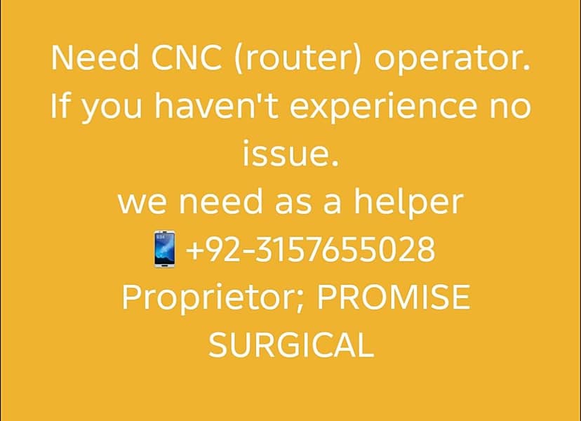 Cnc operator 0