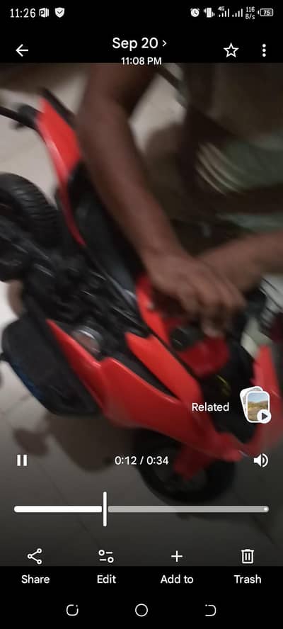 kids recharble bike