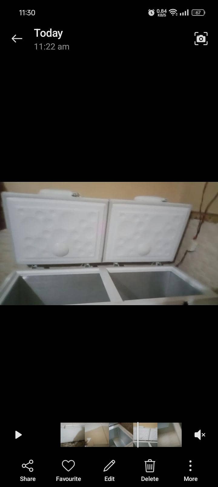 Haier freezer 1