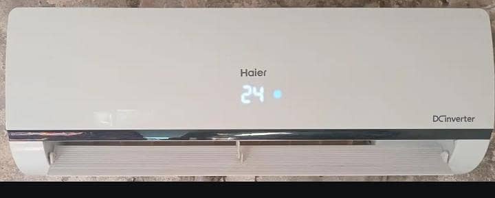 Haier 1.5ton DC inverter original condition original gass