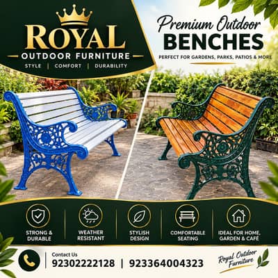 Park Banch - Garden Bench - Garden Furniture - Outdoor Furniture