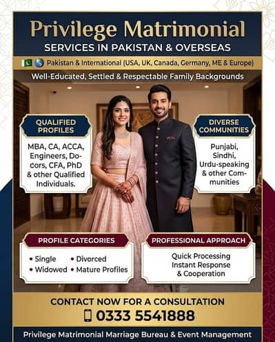 Marriage Bureau Rawalpindi Pakistan | All Sects Rishta Available