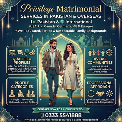 Rishta Services Trusted Marriage Bureau Pakistan | All Sects and Cast