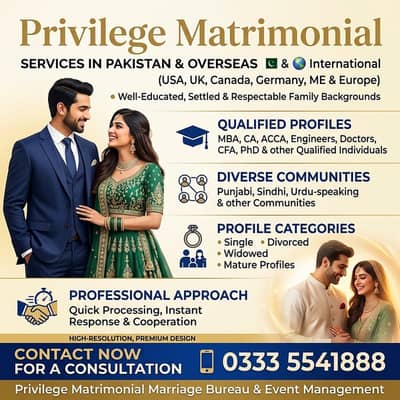 Verified Rishta Bureau | Single, Widow & Divorced Marriage Proposals
