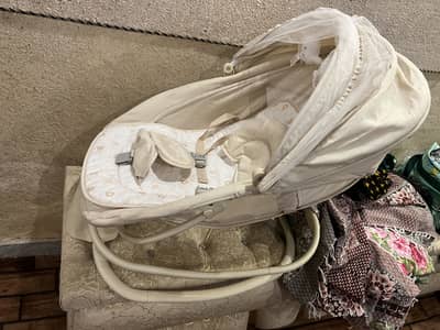 Mastela electric baby swing jhula 4 in 1 with box