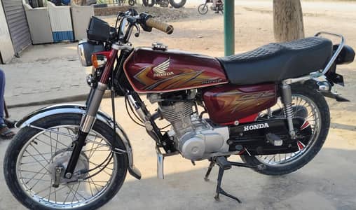 HONDA CG125 2021 New Like Condition