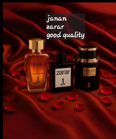 Janan zarar 3- piece unisex perfume set with bay leaf oil