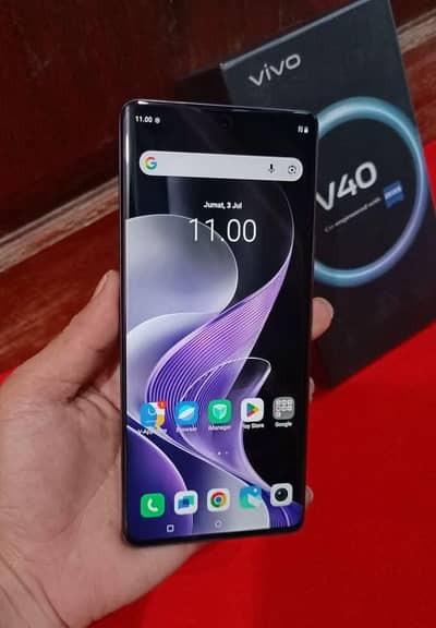 v40 5G 12256gb PTA approved 10,by 10 condition