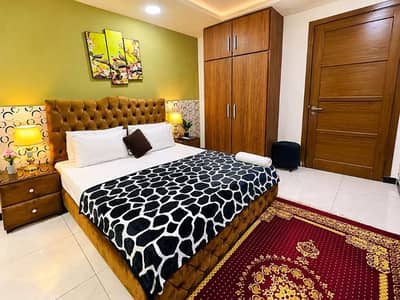 Flat for rent 1bed ROM full furnished apartments safe and scour 100%coupe allow