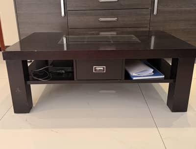 Dark Wood Coffee Table for Sale
