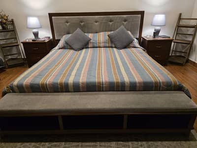 King size bed set