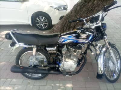 Honda CG 125 24/25 Model Black Colour Sound like New
