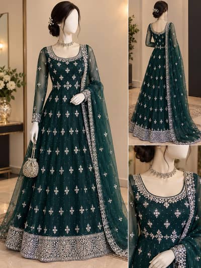 green long maxi