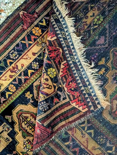 Afghan balouch vintage Rug for sale 7x4